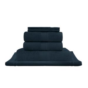 Ensemble de bain avec tapis 6 pièces  denim