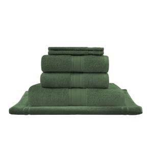Ensemble de bain avec tapis 6 pièces  eucalyptus