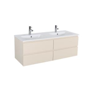 Ensemble double vasque  120cm avec plan céramique et robine…