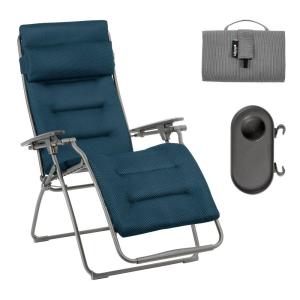 Ensemble fauteuil relax avec porte gobelet et housse en aci…