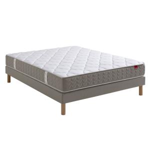 Ensemble literie matelas ressorts et sommier tapissier 160…