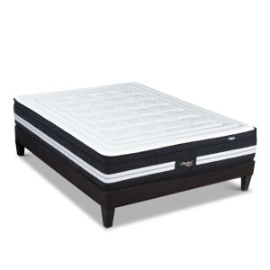 Ensemble    Matelas Micro-ressorts   Sommier Bois 160x200 cm