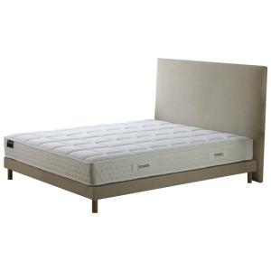 Ensemble matelas ressort 5 zones sommier kit tete de lit be…