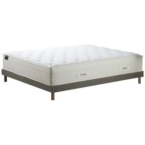 Ensemble matelas ressort 7 zones mémoire de forme sommier g…