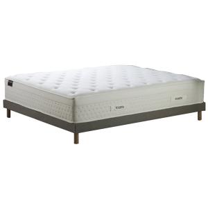Ensemble matelas ressort 7 zones mémoire de forme sommier g…