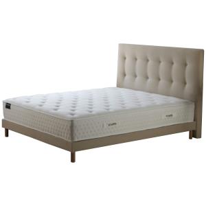 Ensemble matelas ressort 7 zones sommier kit tete de lit be…