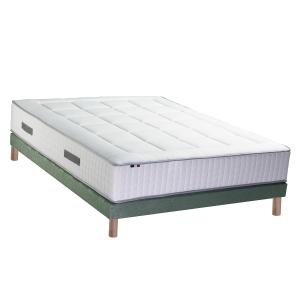 Ensemble matelas Ressorts 7 zones cm sommier 160x200