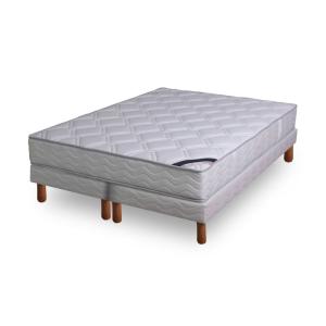 Ensemble matelas ressorts biconiques- confort ferme 180x200…