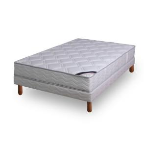Ensemble matelas ressorts cylindriques - luxe ferme 160x200…