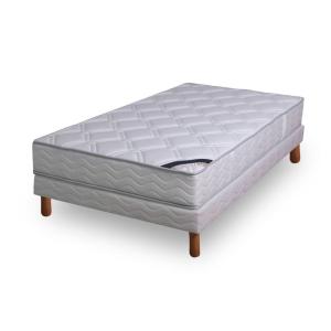 Ensemble matelas ressorts ensachés ferme 140x190cm   sommie…