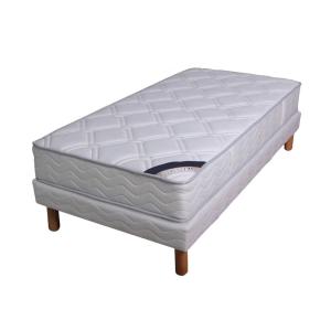 Ensemble matelas ressorts ensachés - grand confort luxe fer…