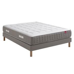Ensemble matelas ressorts et latex et sommier tapissier 160…