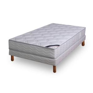 Ensemble matelas ressorts luxe ferme 140x190cm   sommier