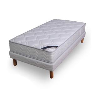 Ensemble matelas ressorts luxe ferme 80x190cm   sommier