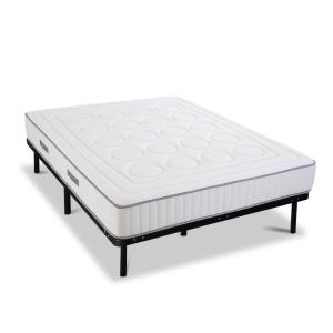 Ensemble    Matelas   Sommier Métal 160x200 cm