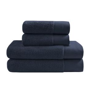 Ensemble maxi bain 4 pièces bleu nuit