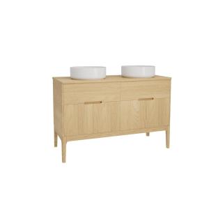 Ensemble meuble double vasque  120cm   vasque