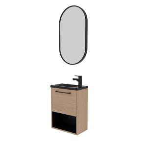 Ensemble meuble lave-mains   Miroir