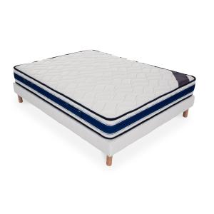 Ensemble sommier   matelas mémoire de forme 22 cm 140x190