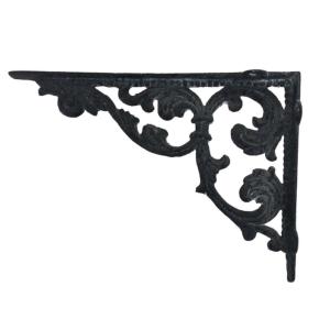 Equerre fixation étagère vintage ancienne fonte grise 28.5…