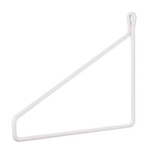 Equerre murale vintage laqué pour étagère Blanc