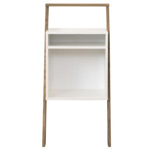 Etagère 1 niche moderne en bois blanc