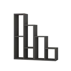 Etagère 10 tablettes - H89 cm - Gris Anthracite