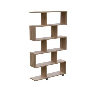 Etagère 11 tablettes - L90 cm - Effet Chêne