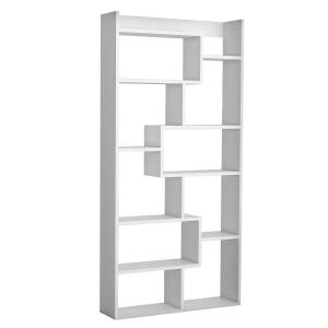 Etagère 12 tablettes - L90 cm - Blanc