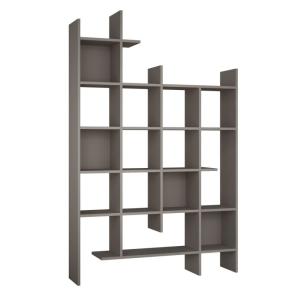 Etagère 18 tablettes  - H188 cm - Taupe