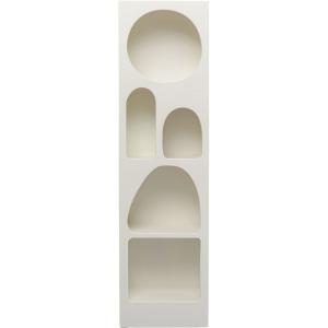 Etagère 180cm effet bois blanc