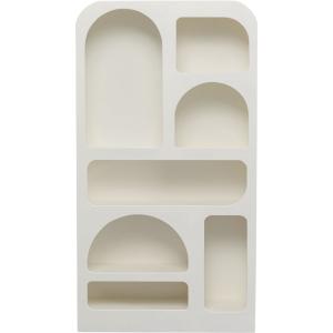Etagère 180x95 effet bois blanc