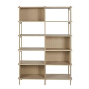 Etagère 4 niches en bois