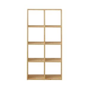 Etagère 4x2 cases en bois massif