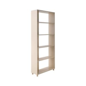 Etagère 5 cases effet bois clair H192