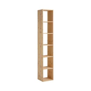 Etagère 6 cases en bois massif H209