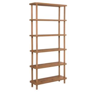 Etagère 6 niveaux décor pin