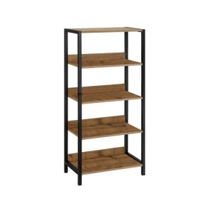 Etagère à 4 compartiments en effet bois chêne