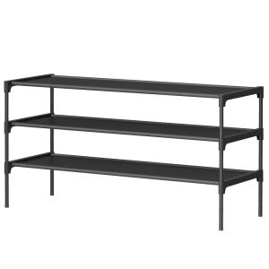 Étagère à chaussures 3 niveaux entrée, couloir 29,7x91,8x53…