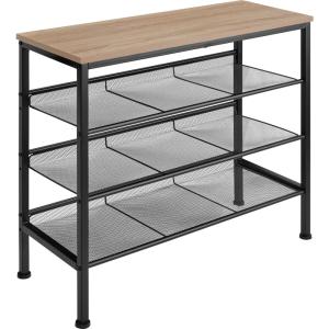 Étagère à chaussures 75,5x30,5x69,5 cm en panneau de fibres…