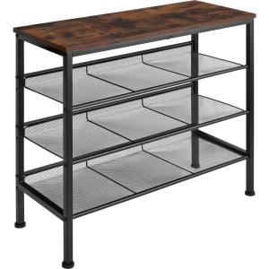 Étagère à chaussures en panneau de fibres 75,5x30,5x69,5cm…