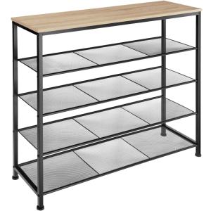 Étagère à chaussures Style industriel 100 x 305 x 93 cm Boi…