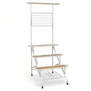 Étagère à plante 3 niveaux support 80 x 85 x 175,5 cm