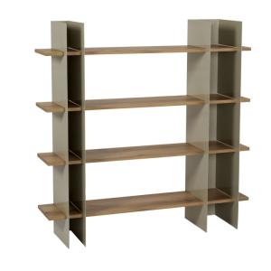 Etagère avec structure en Métal avec étagères L120 cm - Tau…