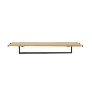 Etagère barre de penderie pour étagère