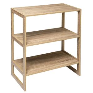 Étagère bois 3 étages 69x33.5x84cm