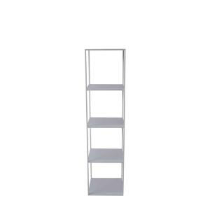Étagère colonne en métal blanc mat h180 cm