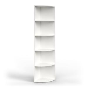 Étagère d’angle Blanche 40x180 cm