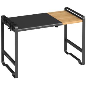 Étagère de cuisine largeur réglable de 41,5 à 64cm noir et…