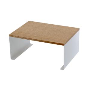 Etagère de rangement empilable - L30,5 cm - Blanc